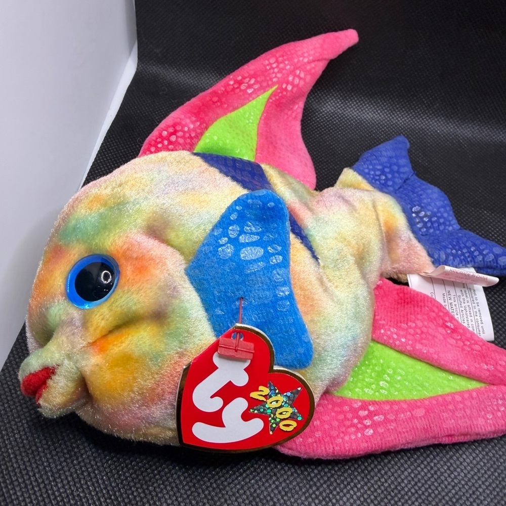 Ty Beanie Baby Aruba Fish 2000 Plush Toy w Tag